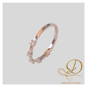 Anel Feminino 5 Pedras