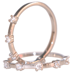 Anel Feminino 5 Pedras